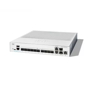 Switch di rete Cisco Catalyst C1300-12XS managed L2/L3, 12 x 10Gb SFP+, 240 Gbit/s, 16k MAC, montaggio a rack, grigio