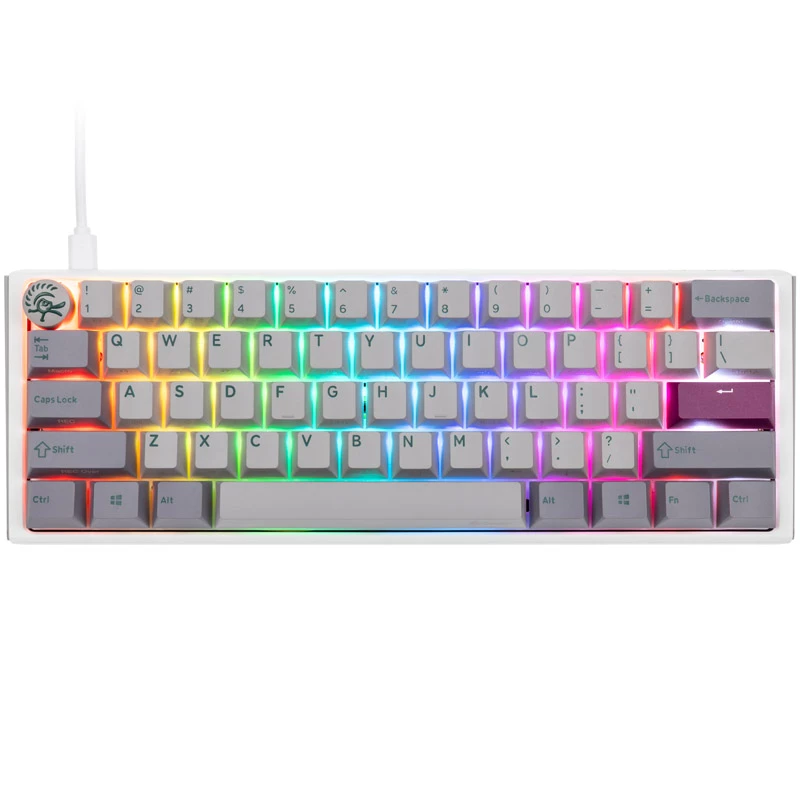 Tastiera gaming Ducky One 3 Mini USB US English grigia
