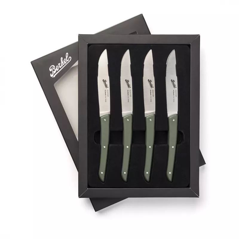 Coltello da bistecca Berkel KCO4SW11SROBL acciaio inox 11 cm 4 pezzi