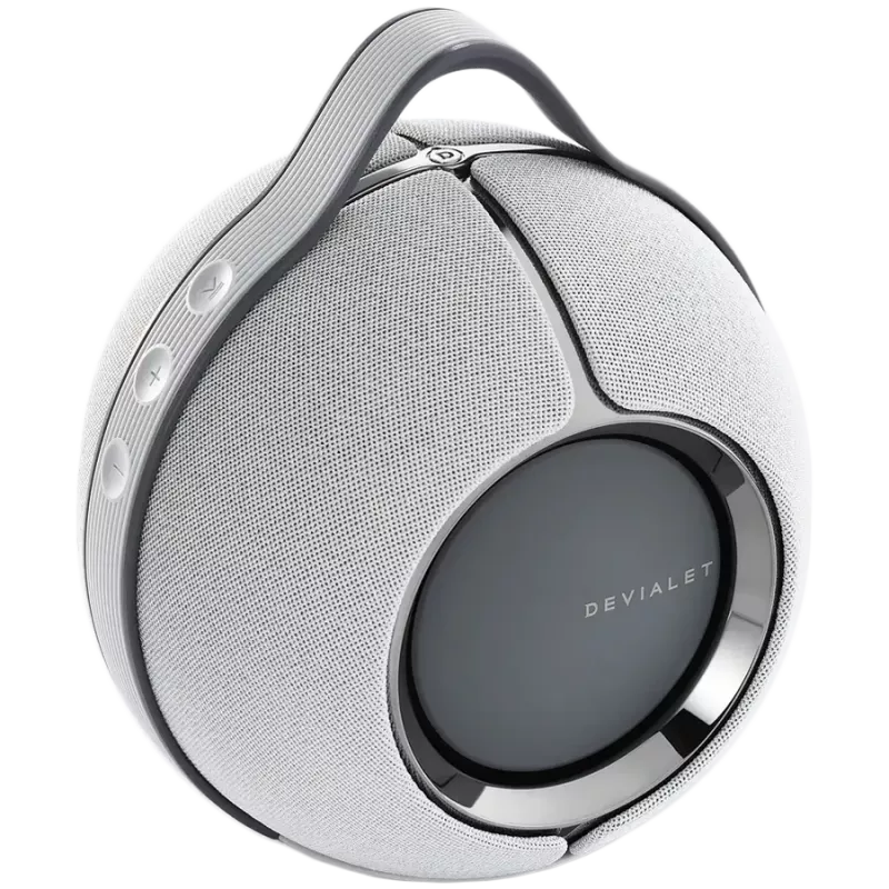 Devialet Mania grigio chiaro con dock
