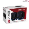 Audiocore AC865B altoparlanti USB 2.0 per computer, 6 W, nero/blu