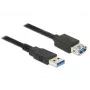 Cavo USB DeLOCK 85053 USB 3.2 Gen 1 0,5 m nero