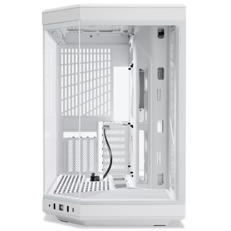 HYTE Y70 CS-HYTE-Y70-WW case per PC Midi Tower, E-ATX, vetro temperato, bianco neve
