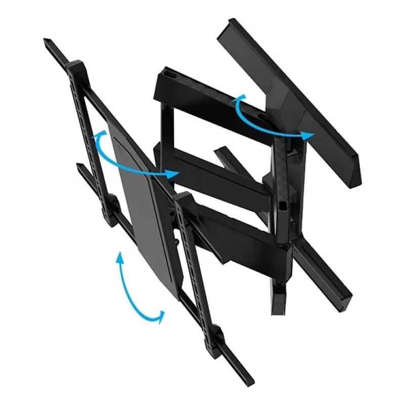 Supporto a parete B-TECH BT8227/B 600x400 per TV 75
