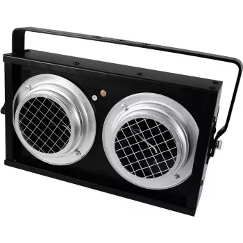 Lampada PAR da palco EUROLITE Audience Blinder 2xPAR-36 DMX nero (modello 42103413)