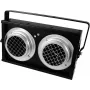 Lampada PAR da palco EUROLITE Audience Blinder 2xPAR-36 DMX nero (modello 42103413)