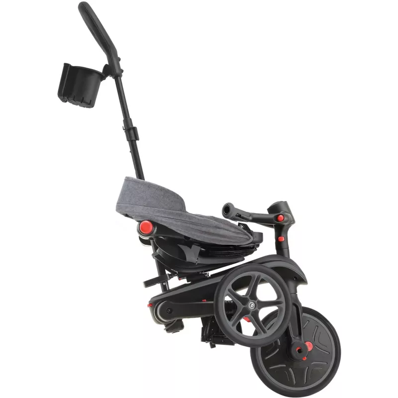 Explorer Trike Foldable 4 in 1, veicolo per bambini grigio