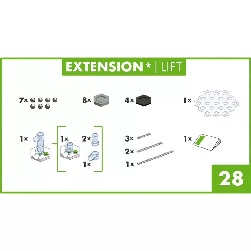 GraviTrax espansione lift Ravensburger 22419 multicolore