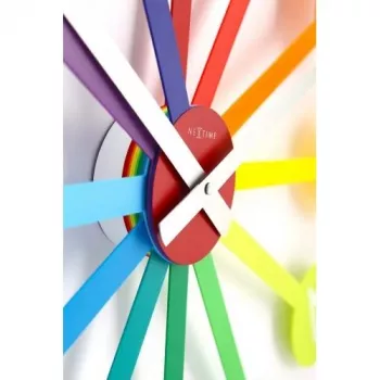 NeXtime orologio 2995di Colour Guide, Ø 60 cm, da parete, multicolore