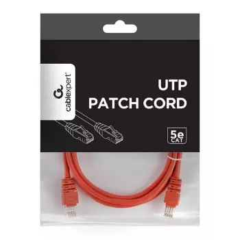 Cavo patch CAT5E UTP 1,5m/ROSSO PP12-1.5M/R Gembird
