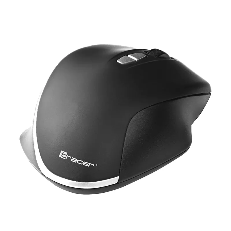 Mouse ottico wireless TRACER 47425, nero, 1600 DPI