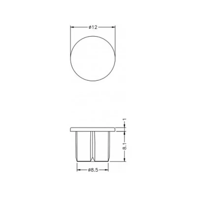 Coperchio di sicurezza per connettore femmina F DeLOCK 60164