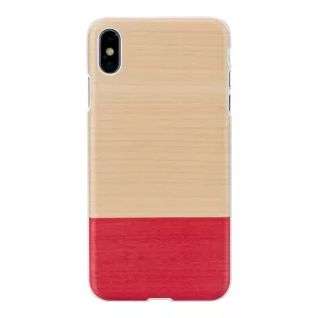 Custodia per smartphone man and wood per iPhone XS Max — white miss match