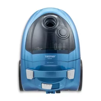 Aspirapolvere senza sacchetto ZELMER ZVC032P blu 1200 W, design a bidone compatto
