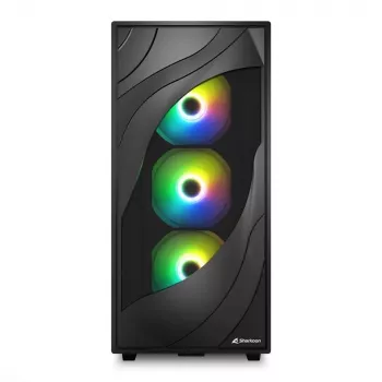 Sharkoon REBEL C80G RGB midi tower nero