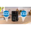 Macchina per caffè filtro Bosch TKA2M113, serbatoio acqua 1,25 l, 15 tazze, nero