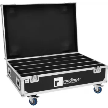 Flightcase per trasporto e protezione Roadinger per 4x LED IP Atmo Bar 10