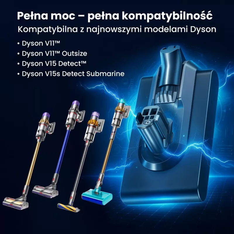 Batteria per aspirapolvere Dyson V11 25,2V