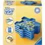 Soluzione di conservazione Ravensburger 12001674 con scomparti e struttura portatile per ordinare piccoli pezzi