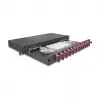 Cassetta di giunzione in fibra ottica DeLOCK 67008 nero metallo 482x220x44mm