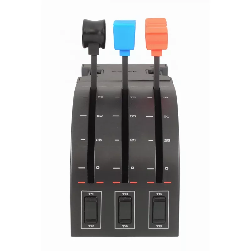 Logitech Saitek Pro Flight Throttle Quadrant - regolatore di gas - con filo - per PC (945-000015)