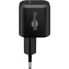 Set di ricarica USB-C GOOBAY 74774 – caricabatterie da 65 W con cavo USB-C in tessuto da 1 m