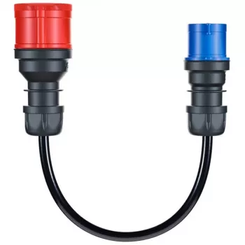 go-e Set adattatori per Gemini flex 11 kW, set da 3 pezzi (nero, 30 cm)