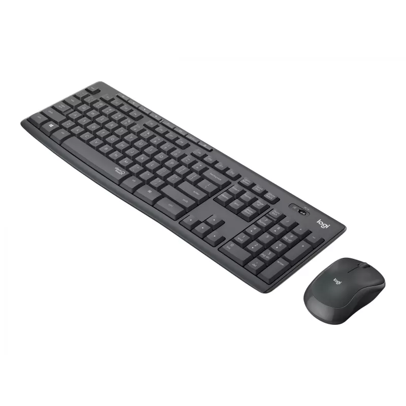 Set tastiera e mouse wireless Logitech MK295 Silent