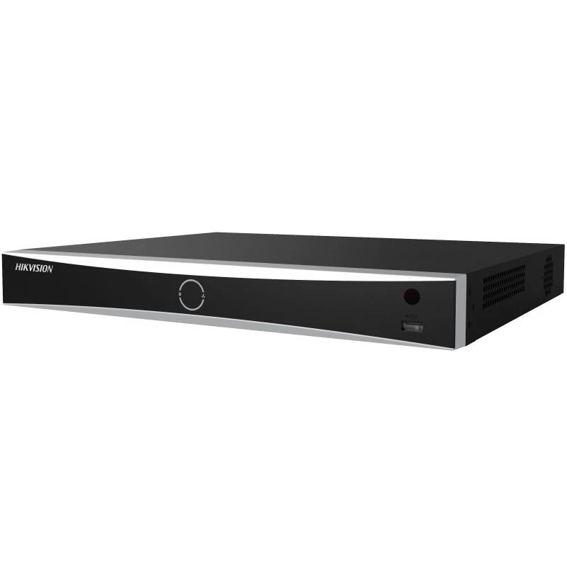Videoregistratore di rete Hikvision DS-7608NXI-K2(D) — 8 canali, 4K max, HDD 10 TB, 1U, nero
