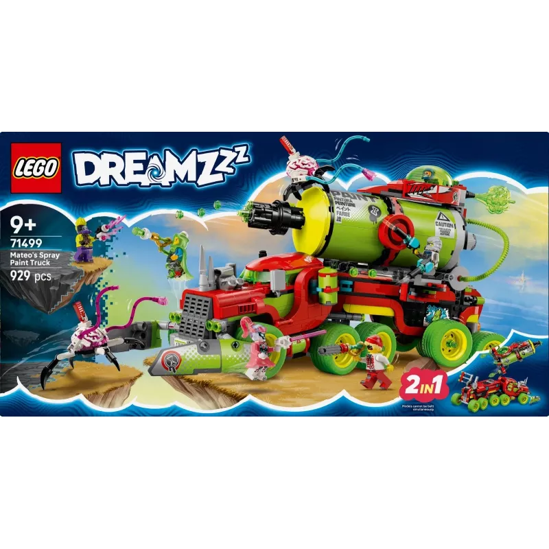 LEGO DREAMZZZ 71499 Camion spray di Mateo