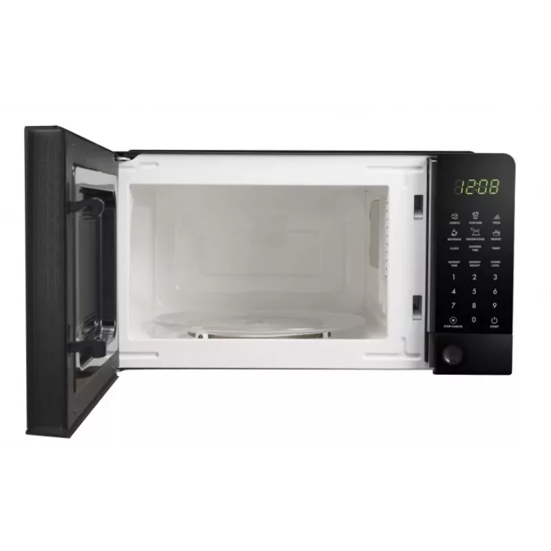 Esperanza EKO009 Horneado forno a microonde solo, da appoggio, 700 W, 20 l, piatto rotante da 24,5 cm, nero