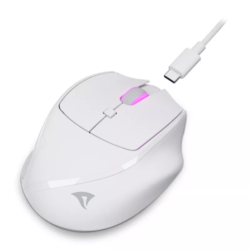 Sharkoon OfficePal M25W mouse da ufficio wireless, per destrorsi, 4000 DPI