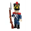 Set di costruzioni artigliere francese con cannone, 97 pezzi