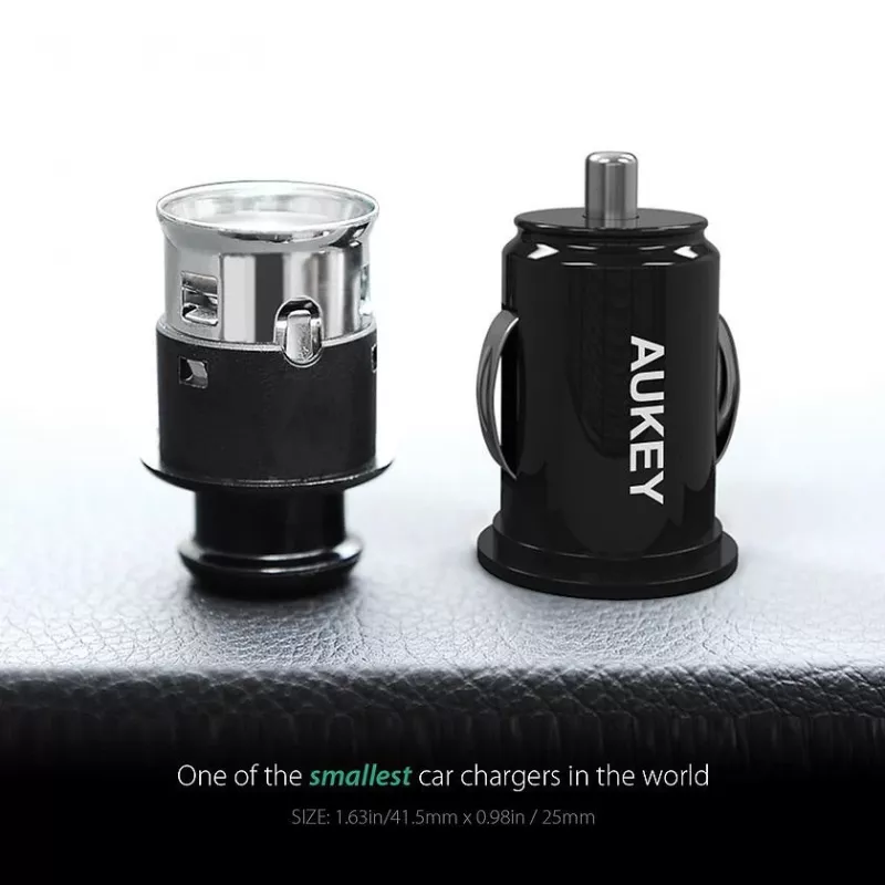 CARICABATTERIE AUTO MOBILE CC-S1/MINI RTL LLTS86107 AUKEY