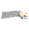 Radiatore 360mm Montech HyperFlow ARGB 360 White — radiatore per raffreddamento a liquido 360mm per PC