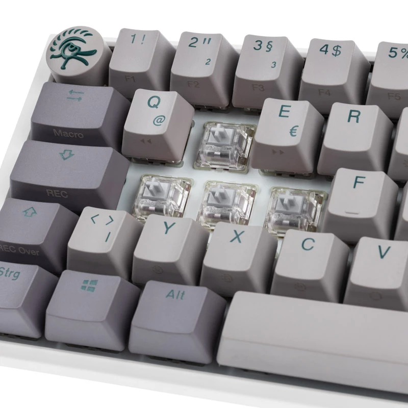 Tastiera Ducky One 3 SF gaming USB QWERTZ tedesco grigia