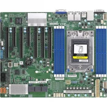 Super Micro SUPERMICRO H12SSL-CT - scheda madre - ATX - Socket SP3 - USB3.0 - 2 x 10 Gigabit LAN - grafica integrata (MBD-H12SSL-CT-B)