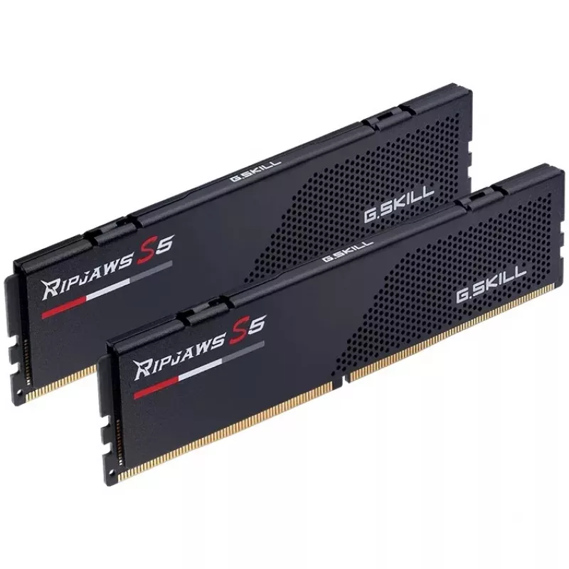 DIMM 32 GB DDR5-6000, memoria nero, F5-6000J2836G16GX2-RS5K, Ripjaws S5, INTEL XMP