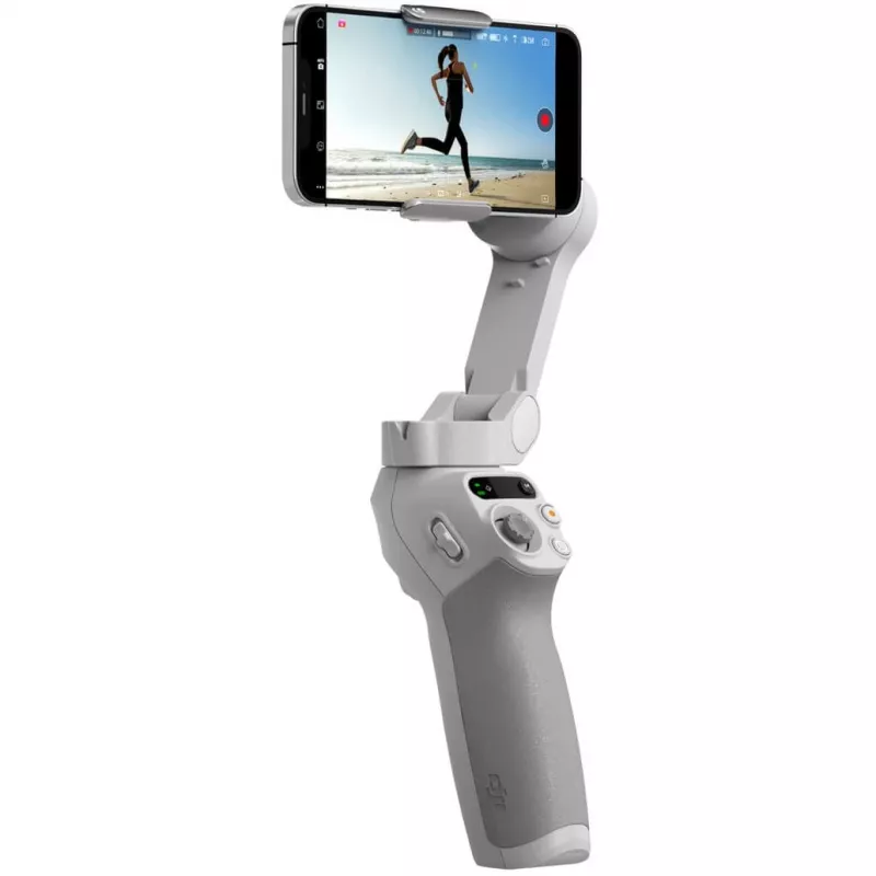 Gimbal DJI OM SE grigio Bluetooth incl. supporto per telefono custodia carico massimo 290 g