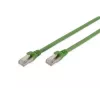 Cavo di rete Digitus CAT 6A S/FTP RJ-45 3m verde