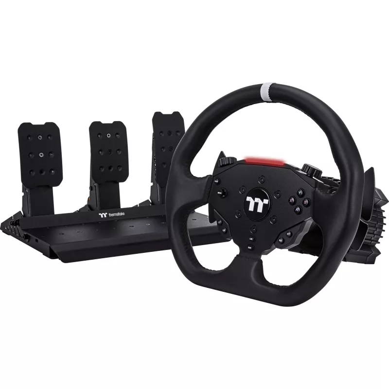 G6 Direct Drive Racing Wheel con bundle pedali, set simulatori nero