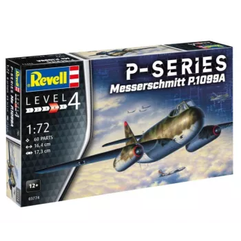 Modello in plastica aereo REVELL Messerschmitt P.1099A-P-SER scala 1/72