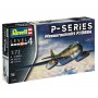 Modello in plastica aereo REVELL Messerschmitt P.1099A-P-SER scala 1/72