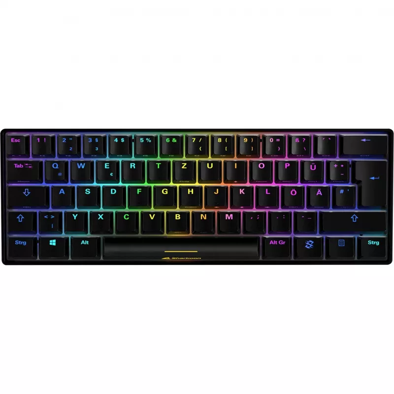 Sharkoon SKILLER SGK50 S4 Tastiera gaming USB QWERTZ tedesco nero