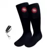 Calze sportive Glovii GQ2M con elemento riscaldante integrato, taglia M, nero, traspiranti, misto cotone-elastan