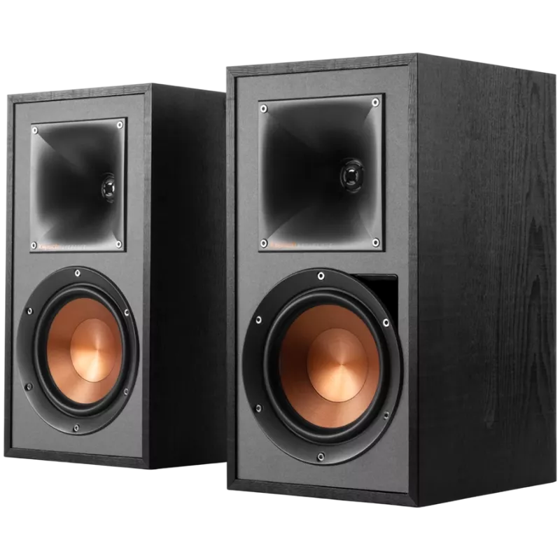 Diffusore da scaffale attivo KLIPSCH R-51PM — con filo e wireless, 120 W, nero/rame