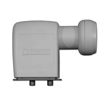 Convertitore di blocco a basso rumore (LNB) Preisner SP42EN 10,7 - 11,7 GHz grigio