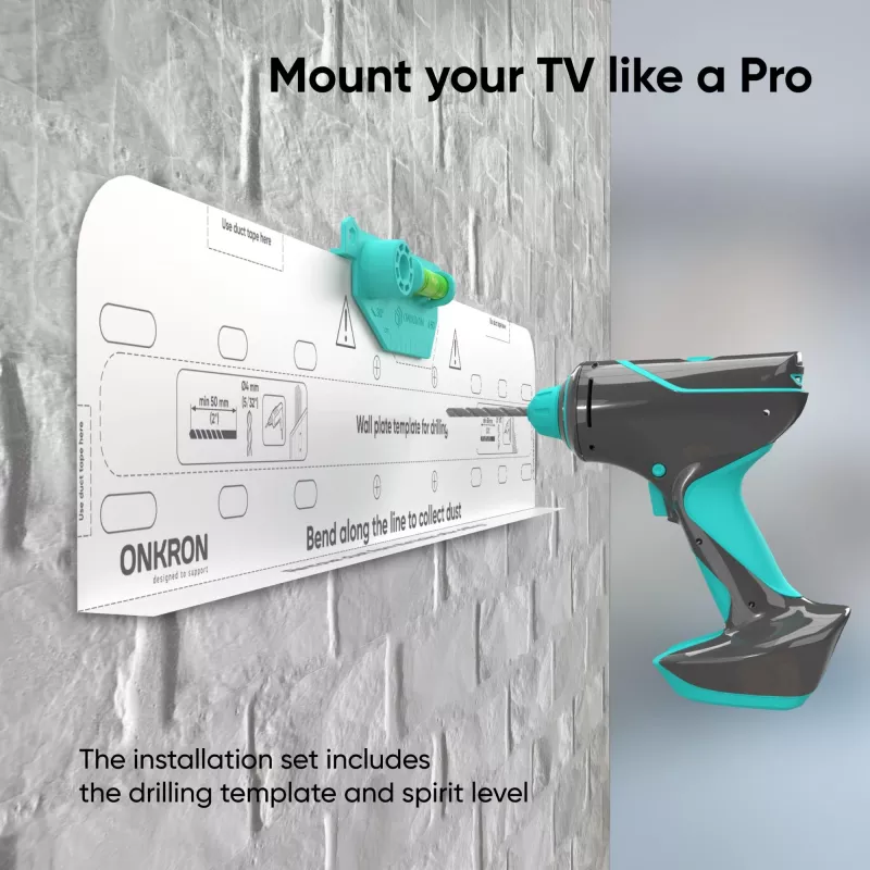 Accessorio per TV supporto a parete /32-70/WEISS TM5-W Onkron