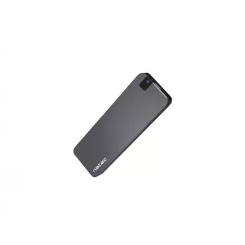 Case per SSD NATEC Rhino M.2 NVMe nero 2 TB USB Type-C, M.2 NVMe, USB 3.2 Gen 2, supporta 30 mm