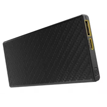 Powerbank portatile Nitecore CARBO 10000 — litio-ioni 10000 mAh, 38 W PD, USB-A + USB-C, grigio